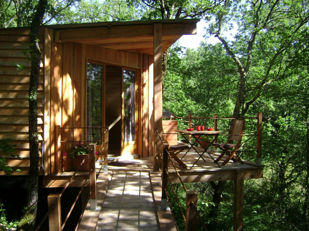 Weekend insolite en Cabane de charme tout confort à Saint Chamarand, en Quercy-Périgord