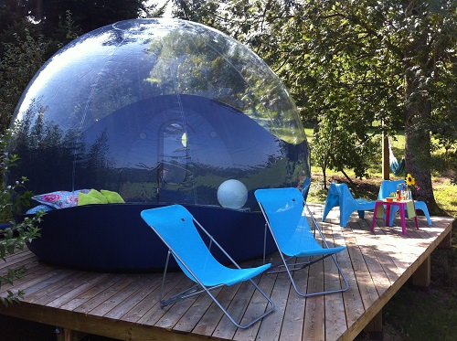 Weekend insolite SOMNIDSPHERE, chambre d’hôtes Bulle dans les Alpes