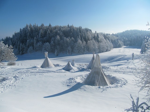 Weekend insolite au Village Tipi en Savoie (73)