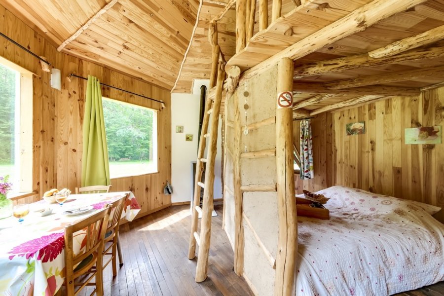 La Cabane  en Bois Id es de Weekend Insolite